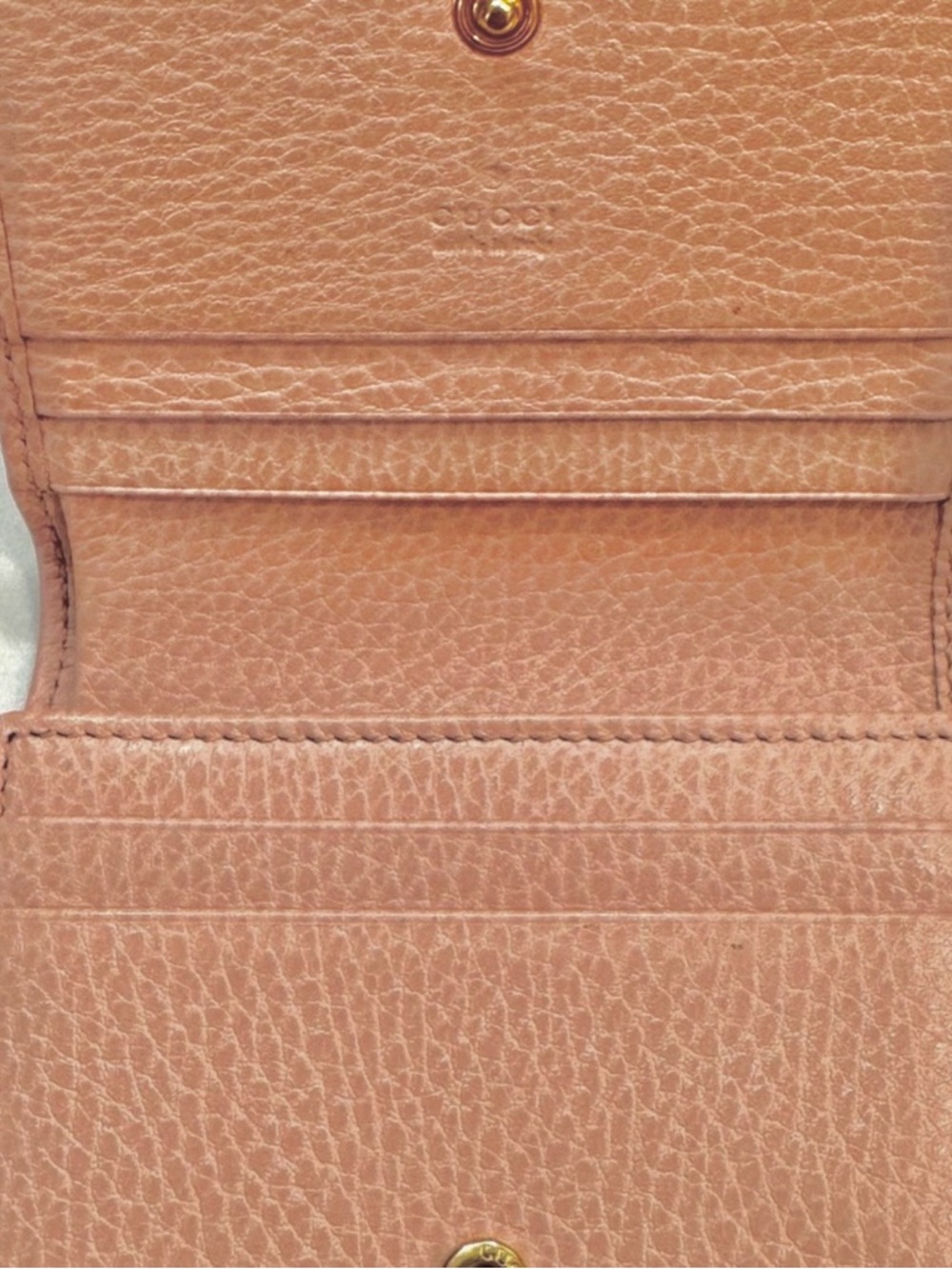 Gucci GG Marmont Wallet Gucci
Pink Leather Card Case Wallet COA - Picture 4 of 9